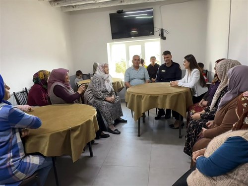 Kaymakamımız Sayın Yıldız YILMAZ Kavaklı Mahallesini Ziyaret Etti